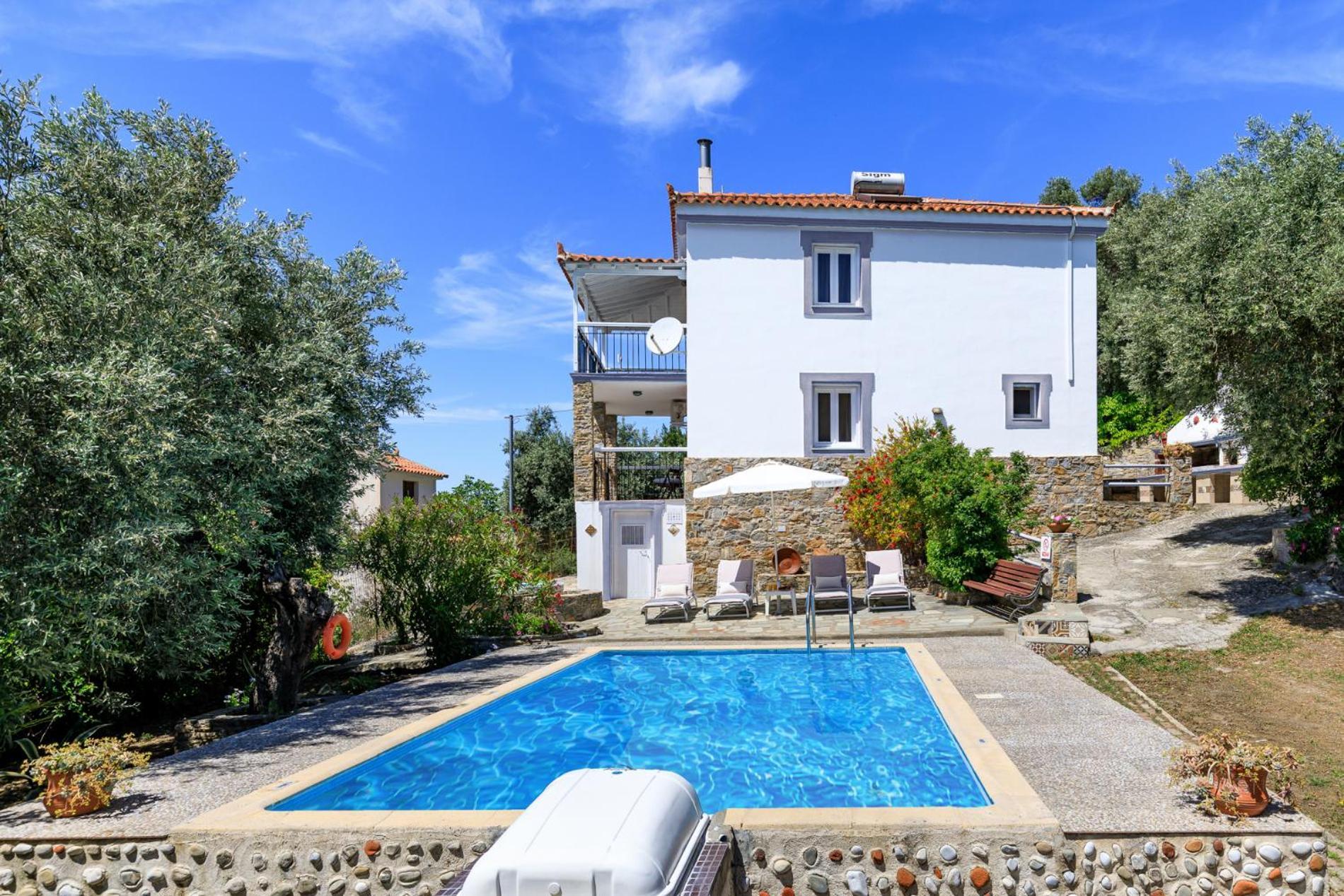 Villa Agia Marina Szkópelosz Kültér fotó